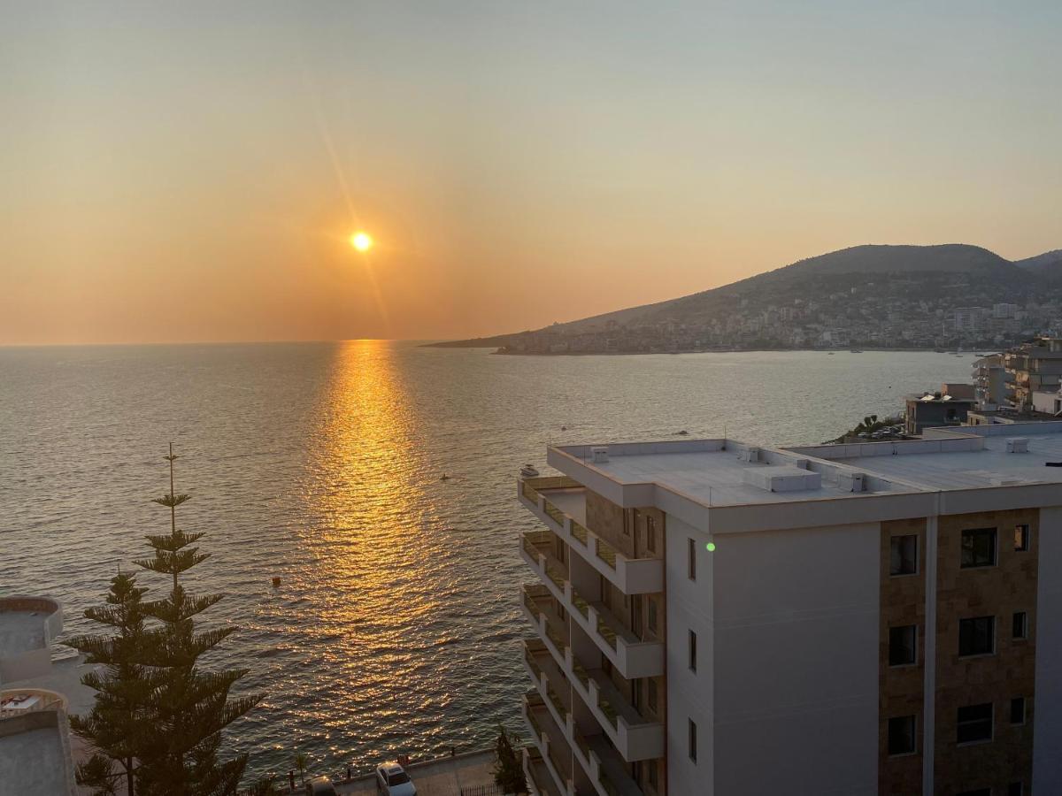 Apartment With Huge Sea View Balcony Sarandë Eksteriør bilde