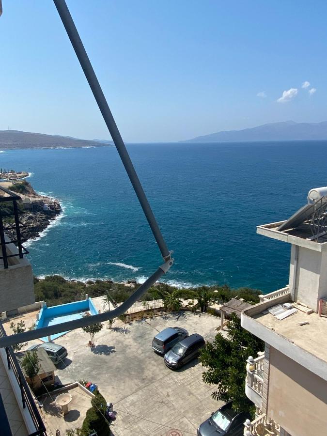 Apartment With Huge Sea View Balcony Sarandë Eksteriør bilde