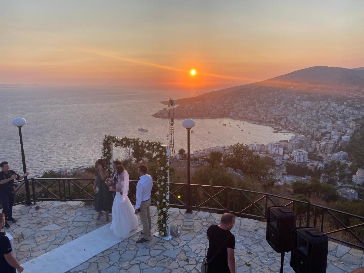 Apartment With Huge Sea View Balcony Sarandë Eksteriør bilde