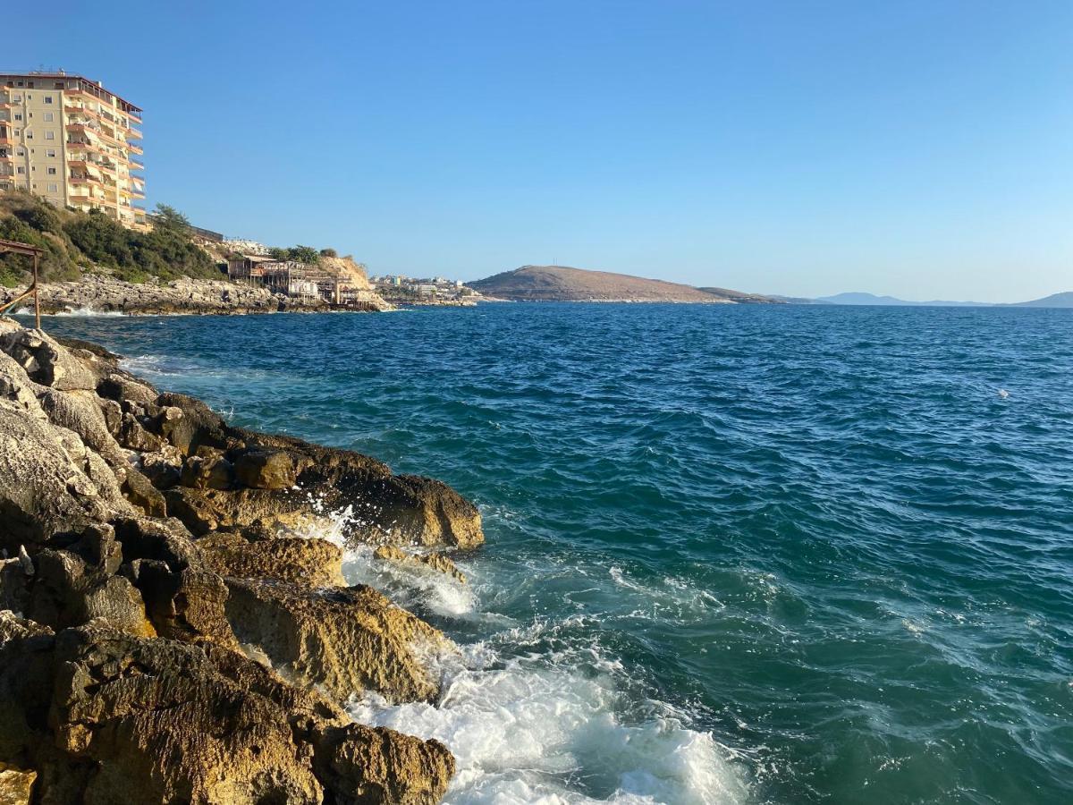 Apartment With Huge Sea View Balcony Sarandë Eksteriør bilde