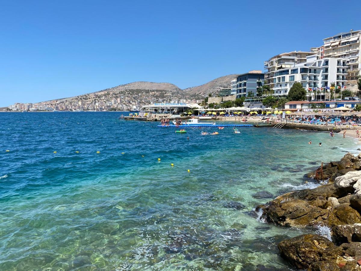 Apartment With Huge Sea View Balcony Sarandë Eksteriør bilde