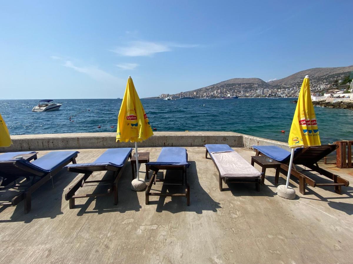 Apartment With Huge Sea View Balcony Sarandë Eksteriør bilde