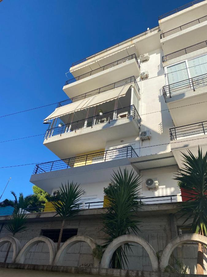 Apartment With Huge Sea View Balcony Sarandë Eksteriør bilde